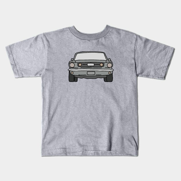 old muscle car Kids T-Shirt by fokaction